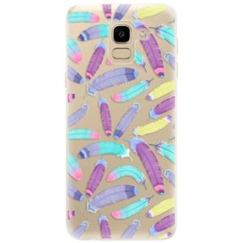 iSaprio Feather Pattern 01 pro Samsung Galaxy J6 (featpatt01-TPU2-GalJ6)