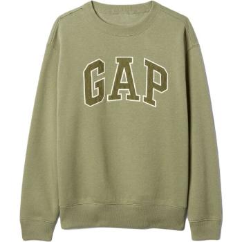 GAP HERITAGE CREW Dámská mikina, khaki, velikost