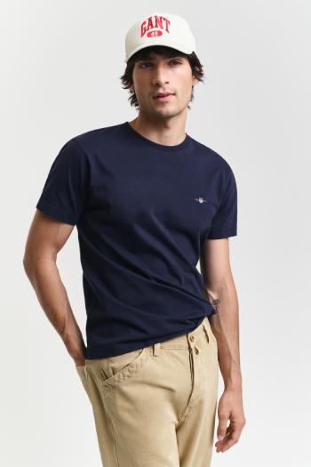 TRIČKO GANT SLIM SHIELD SS T-SHIRT EVENING BLUE