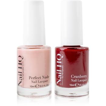 Nail HQ Cranberry Crush Duo sada laků na nehty