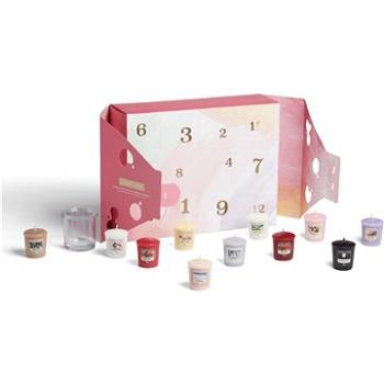 YANKEE CANDLE dárkový set 1× svícen 12× votivní svíčka 49 g (5038581148038)