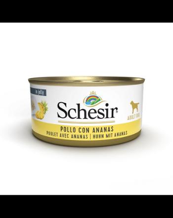 SCHESIR Fruit Mancare caine, cu pui si ananas 150 g