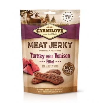 Pamlsky Carnilove Jerky Turkey with Venison Fillet 100g