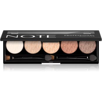 Note Cosmetique Professional Eye Shadow paletă cu farduri de ochi #104 10 g