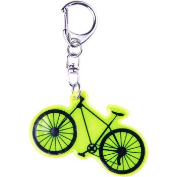 Profilite BICYCLE Reflexní klíčenka, reflexní neon, velikost