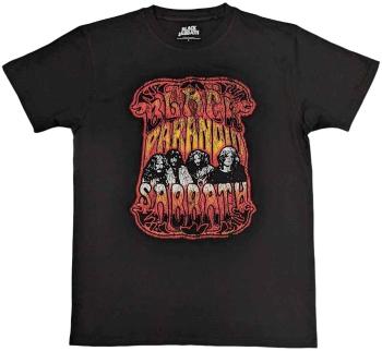 Black Sabbath Tričko Paranoid Psych Unisex Black 2XL