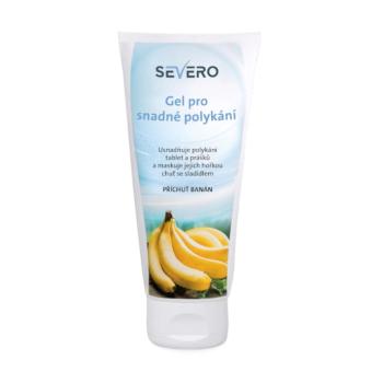 SEVERO Gel pro snadné polykání banán 150 ml