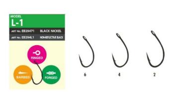 Hayabusa háčky hooks model l - 1-velikost 4