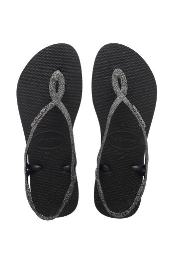 Sandály Havaianas LUNA PREMIUM II dámské, černá barva, 4146130.4057