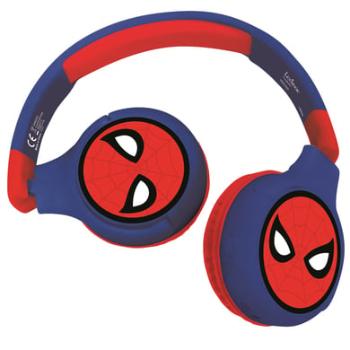 LEXIBOOK Spider -Sluchátka 2v1 Bluetooth® a drátová sluchátka Man