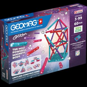 Geomag Glitter 60 dílků