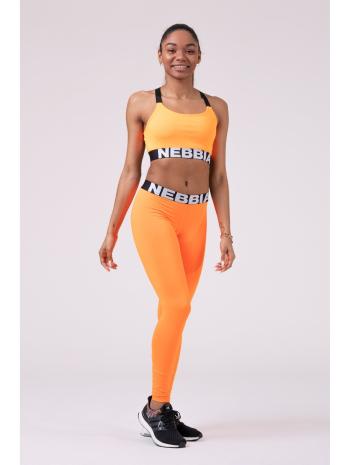 NEBBIA Squat HERO Scrunch Butt leggings orange L