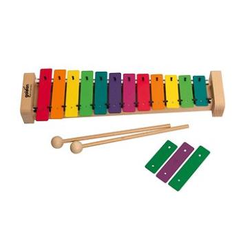 Goldon sopránový metalofon v barvách Boomwhackers (11038)