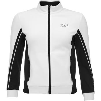 Lotto SQUADRA III FULL-ZIP TOP Dívčí sportovní mikina, bílá, velikost