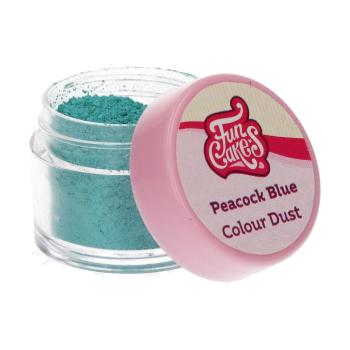 Cakesupplies Jedlá prachová barva Dust Peacock Blue - modrá