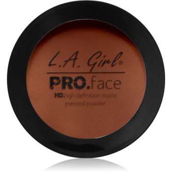 L.A. Girl Cosmetics PRO. Face HD kompaktní pudr s matným efektem odstín Chestnut 7 g