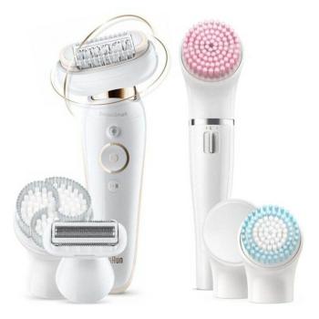 Braun Dámský epilátor a obličejový kartáček Silk-épil 9 Flex 3D Beauty Set 9100