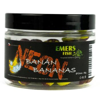 Emersfish boilie neonky banán bananas 50 g - 12 mm