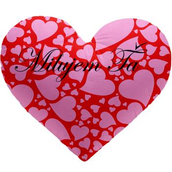 Vankúšik srdcový – Milujem Ťa