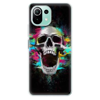 Odolné silikonové pouzdro iSaprio - Skull in Colors - Xiaomi Mi 11 Lite