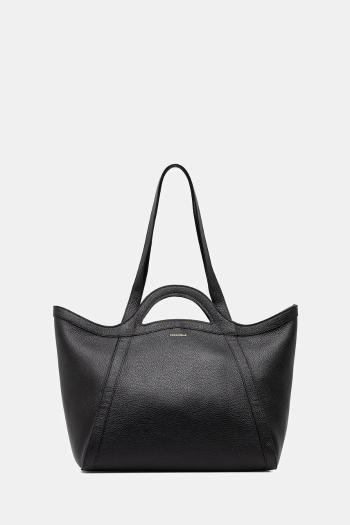 Kožená kabelka Coccinelle COCCINELLEAMALIA čierna farba, S9P 11 01 01