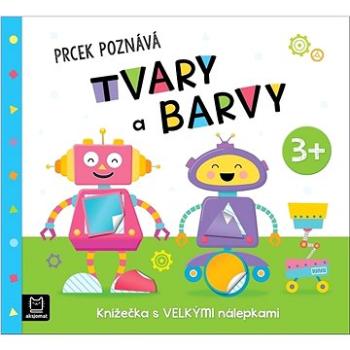 Prcek poznává tvary a barvy 3+: Knížečka s velkými nálepkami (978-80-87845-92-9)