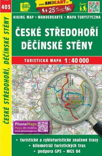 SC 403 České středohoří, Děčínské stěny 1:40 000