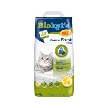 Biokats Podestýlka bianco fresh extra 8 kg