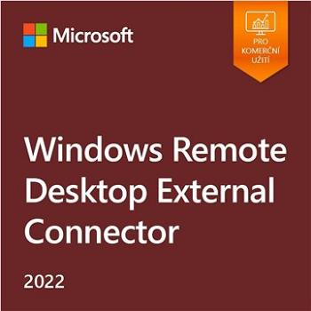 Microsoft Windows Server 2022 Remote Desktop Services External Connector (elektronická licence) (DG7GMGF0D609)