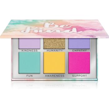 Makeup Revolution Power Shadow Palette paletka očních stínů odstín Be Kind 6,6 g