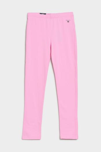 LEGÍNY GANT JERSEY LEGGINGS MILKY PINK