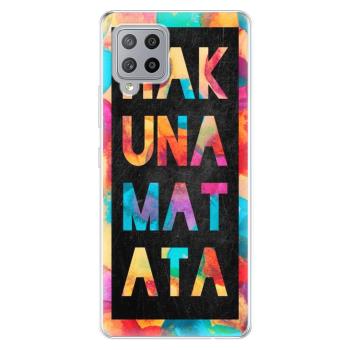 Odolné silikonové pouzdro iSaprio - Hakuna Matata 01 - Samsung Galaxy A42