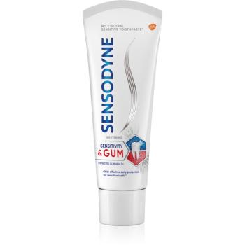 Sensodyne Sensitivity & Gum Whitening bělicí zubní pasta pro ochranu zubů a dásní 75 ml