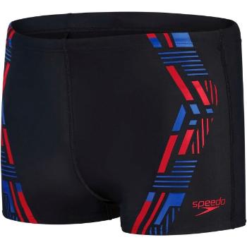 Speedo TECH PRINT AQUASHORT Pánské plavky, černá, velikost