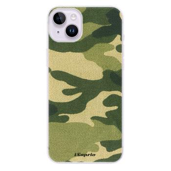 Odolné silikonové pouzdro iSaprio - Green Camuflage 01 - iPhone 14 Plus