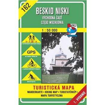 Beskid Niski Východná časť 1:50 000: 162 Turistická mapa (978-80-85510-31-7)