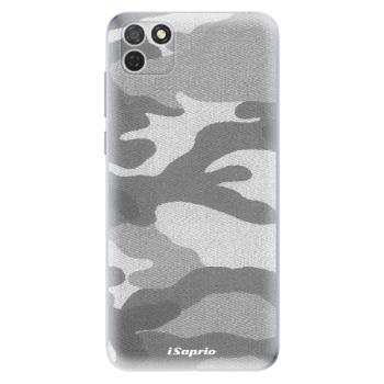 Odolné silikonové pouzdro iSaprio - Gray Camuflage 02 - Honor 9S