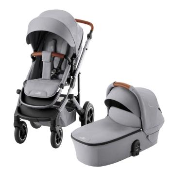 BRITAX RÖMER Set kočárek Smile 5Z + hluboká korba Frost Grey Diamond collection