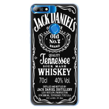 Silikonové pouzdro iSaprio - Jack Daniels - Huawei Y7 Prime 2018