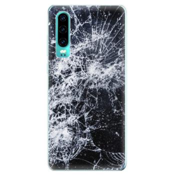 Odolné silikonové pouzdro iSaprio - Cracked - Huawei P30