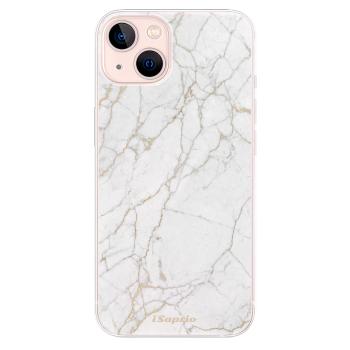 Odolné silikonové pouzdro iSaprio - GoldMarble 13 - iPhone 13