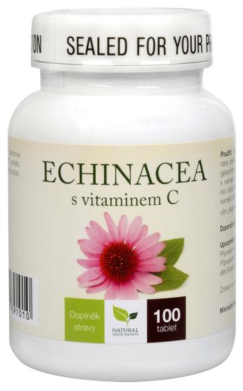 Natural Medicaments Echinacea s vitamínem C 100 tbl.