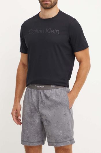 Tréninkové šortky Calvin Klein Performance šedá barva, 00GMF4S813