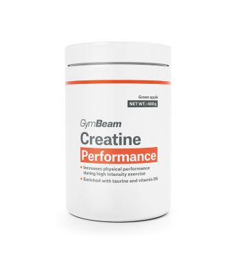 GymBeam Creatine Performance green apple 400 g