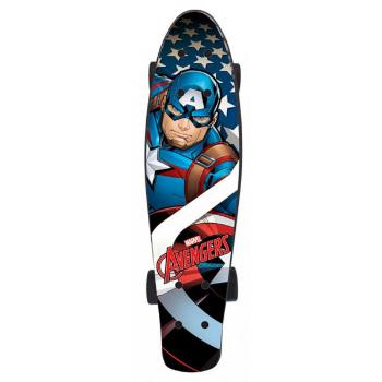 Disney CAPITAIN AMERIKA Skateboard, černá, velikost