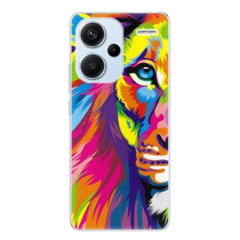 Odolné silikonové pouzdro iSaprio - Rainbow Lion - Xiaomi Redmi Note 13 Pro+ 5G