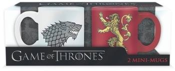 Bögre Game of Thrones - Stark & Lannister - Espresso Set