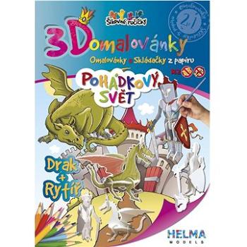 Helma 3D omalovánky - Pohádkový svět (OZ15)