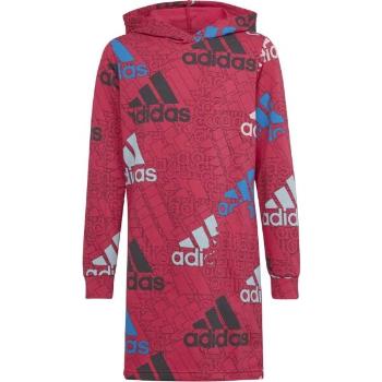 adidas BRAND LOVE Dívčí šaty, růžová, velikost