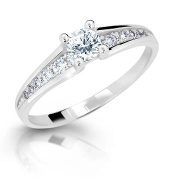 Cutie Diamonds Zásnubní prsten z bílého zlata s diamanty DZ6822-2956-10-X-2 61 mm